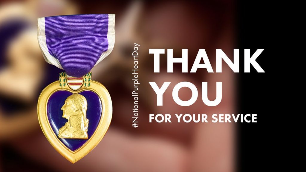 National Purple Heart Day – George R. Wolff VFW Post #425 – the Hopkins VFW